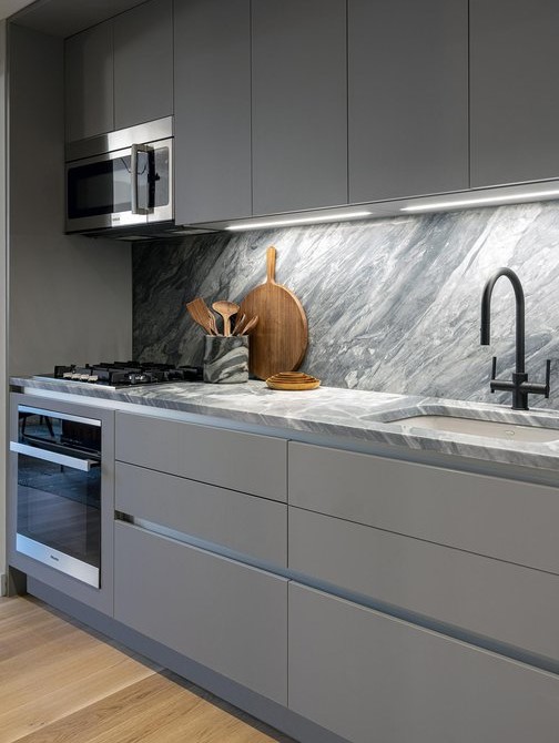 Aster Cucine kitchen cabinets for multi units projects