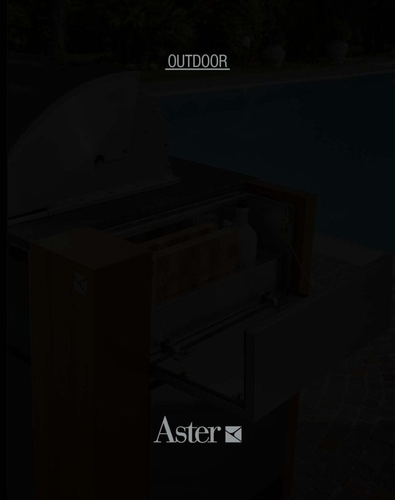Aster cucine outdoor kitchen catalog